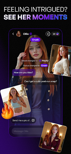 EVA AI Girlfriend & Character ekran görüntüsü