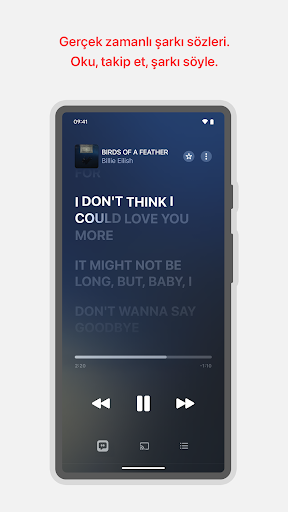 Apple Music ekran görüntüsü