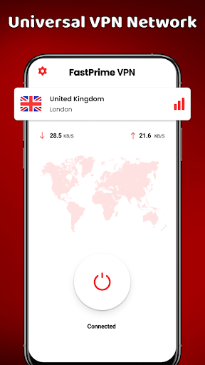 FastPrime VPN ekran görüntüsü
