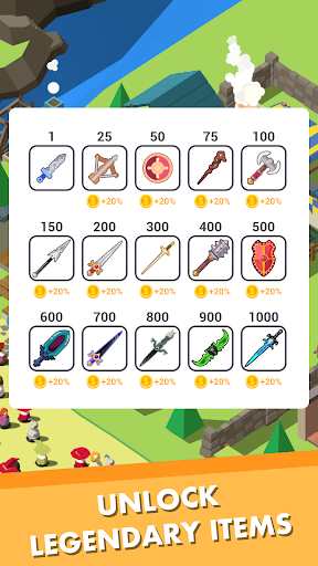 Idle Medieval Town - Tycoon ekran görüntüsü
