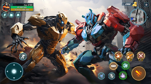 Robot City Car Battle ekran görüntüsü