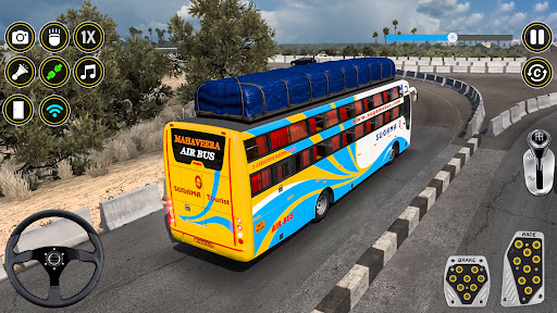 Offroad Bus Game: Bus Sim 3D ekran görüntüsü