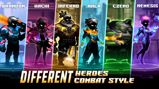 Cyber Fighter: Offline Fantasy ekran görüntüsü