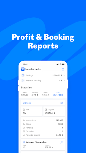 Travelpayouts ekran görüntüsü