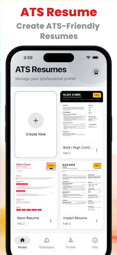ATS Resume Builder & CV Maker ekran görüntüsü