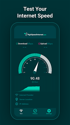 Internet Speed Test ekran görüntüsü