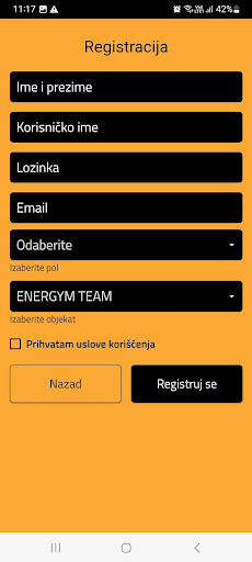 ENERGYM TEAM FITNESS ekran görüntüsü