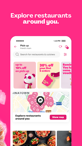 foodpanda: food & groceries ekran görüntüsü