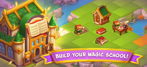 Magic School - Wizard Merge ekran görüntüsü