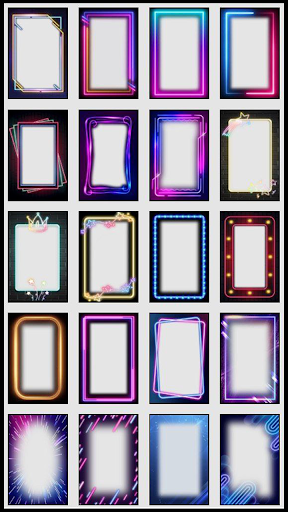 Neon Photo Frames ekran görüntüsü
