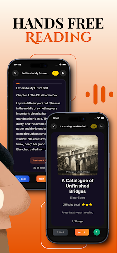 Learn English with AI Stories ekran görüntüsü