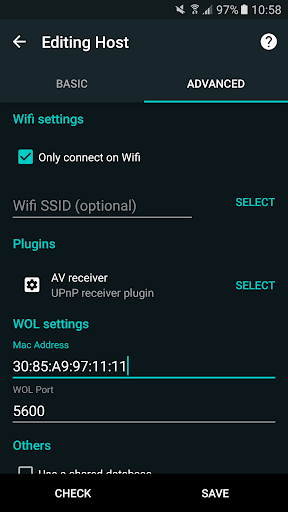 UPnP receiver plugin for Yatse ekran görüntüsü