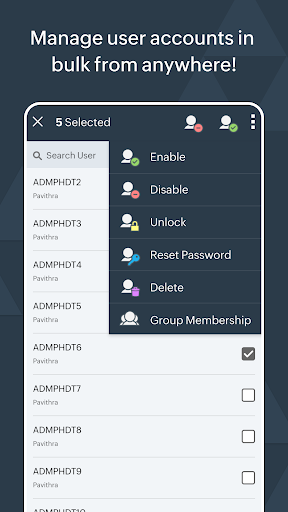 Active Directory Manager Lite ekran görüntüsü