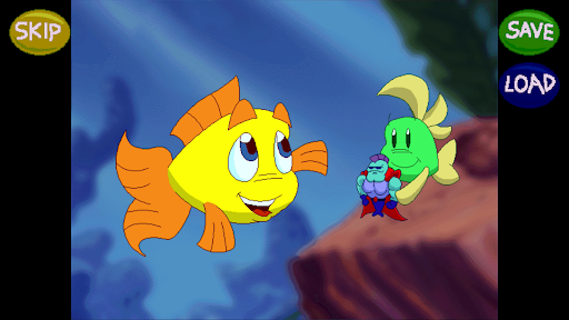 Freddi Fish 2: Haunted School ekran görüntüsü