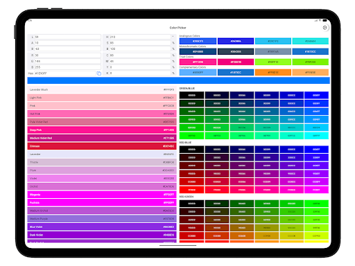 Color Picker - Color Palette ekran görüntüsü