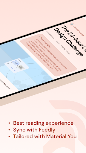 Ares: RSS News Reader ekran görüntüsü