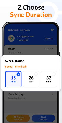 Adventure Sync - Pokewalk ekran görüntüsü