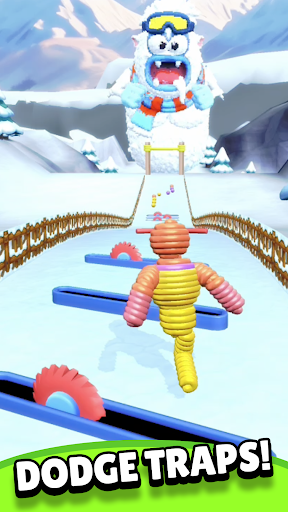 Rope Man Run - Yarn Hero Game ekran görüntüsü