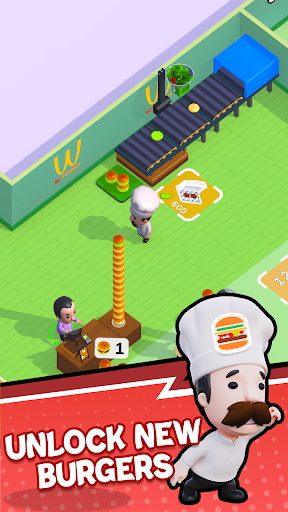 Burger Shop game - My cafe 3d ekran görüntüsü