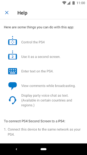 PS4 Second Screen ekran görüntüsü