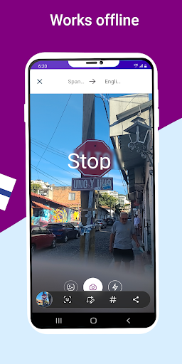 Realtime camera translator ekran görüntüsü