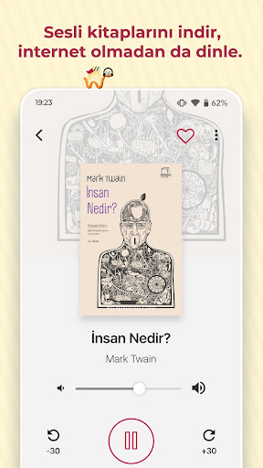 Kitapyurdu Sesli Kitap ekran görüntüsü