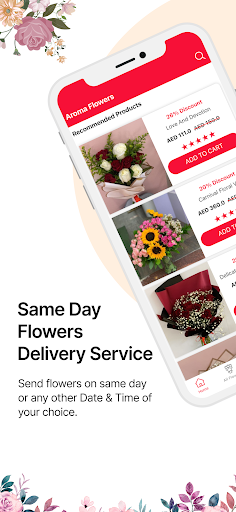 Aroma Flowers UAE ekran görüntüsü