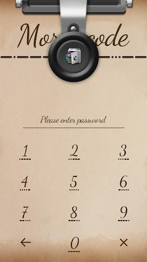 AppLock Theme MorseCode ekran görüntüsü