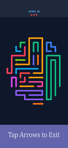 Arrow maze puzzle ekran görüntüsü
