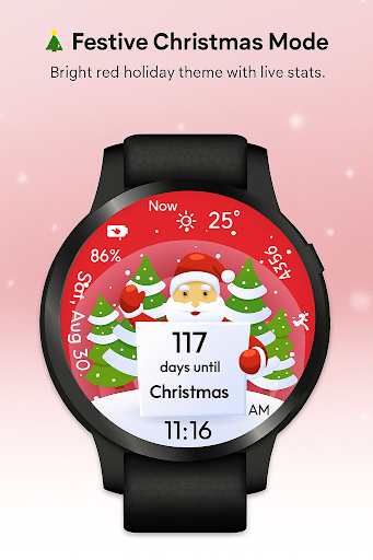 Santa Countdown WatchFace ekran görüntüsü