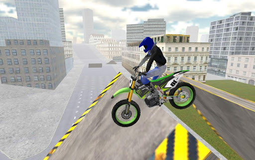 City Race Bike Simulator ekran görüntüsü