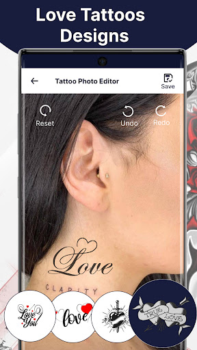 Tattoo Maker- tattoo on photos ekran görüntüsü