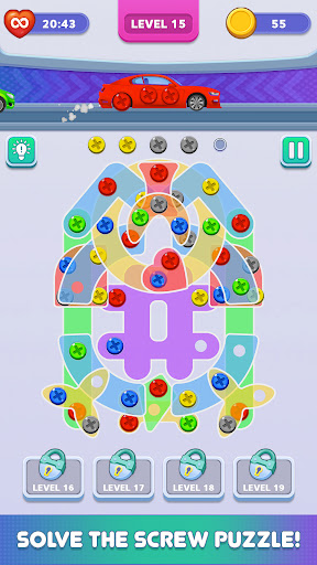 Screw Nut Bolt Puzzle ekran görüntüsü