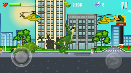 Jurassic Dinosaur City Rampage ekran görüntüsü