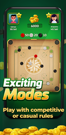 Carrom Gold: Online Board Game ekran görüntüsü