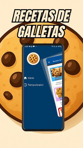 Recetas de Galletas ekran görüntüsü