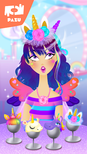 Girls Hair Salon Unicorn ekran görüntüsü