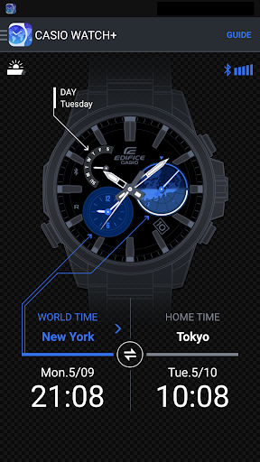 CASIO WATCH+ ekran görüntüsü