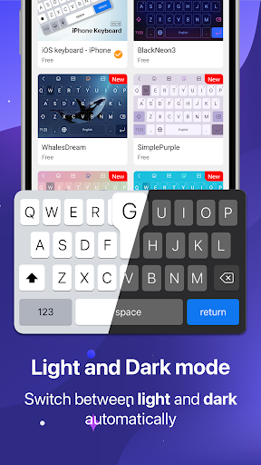 Keyboard OS 18 - Emojis ekran görüntüsü