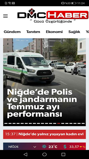 DMC Haber ekran görüntüsü