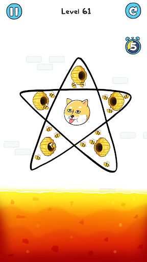 Doge Rescue: Draw To Save ekran görüntüsü