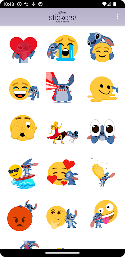 Stitch x Emoji Keyboard ekran görüntüsü