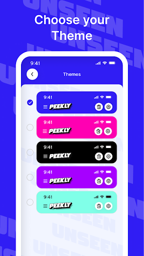 Peekly: Unseen Chat & Track ekran görüntüsü