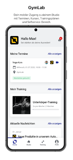 GymLab ekran görüntüsü