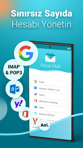 Aqua Mail - hızlı e-posta ekran görüntüsü