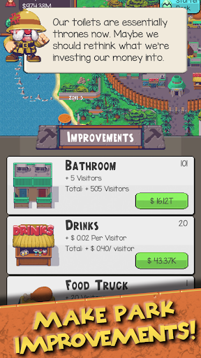 Idle Dino Zoo ekran görüntüsü