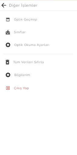 Günay Optik Okuma ekran görüntüsü