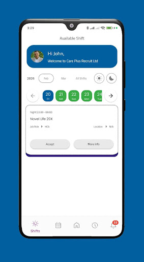 Care Plus Recruit App ekran görüntüsü