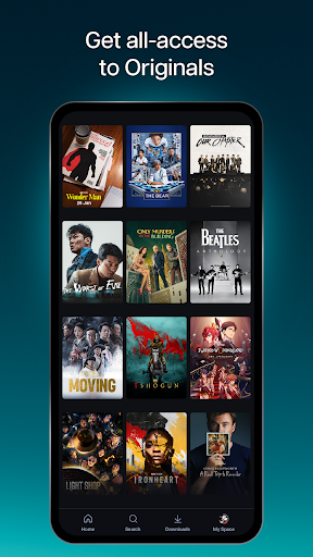 Disney+ ekran görüntüsü