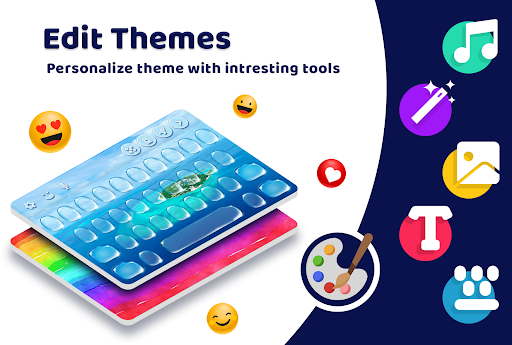 Emoji Keyboard - Themes, Fonts ekran görüntüsü